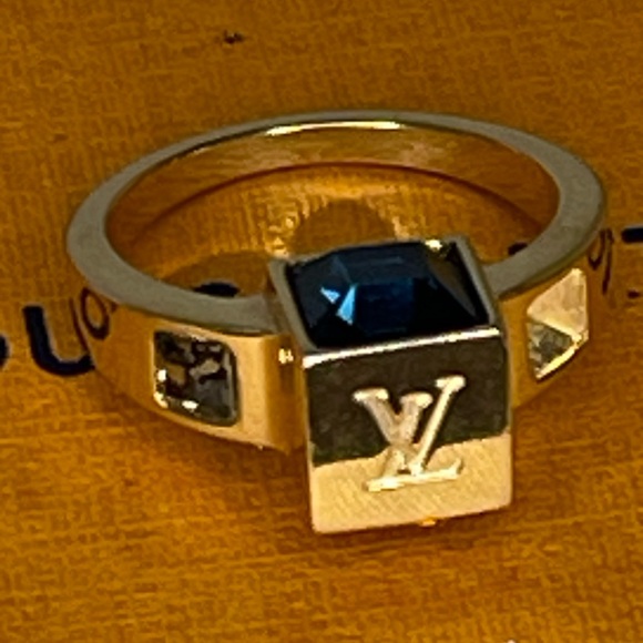 Louis Vuitton Berg Gamble Ring Size S W/ Box - Picture 1 of 8